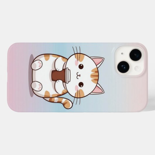 Cat Phone Case (Achterkant (horizontaal))