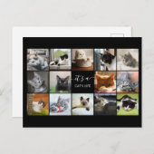 Cat Photo Collage Briefkaart (Voorkant / Achterkant)