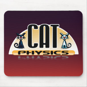 Cat Physics Mousepad Muismat