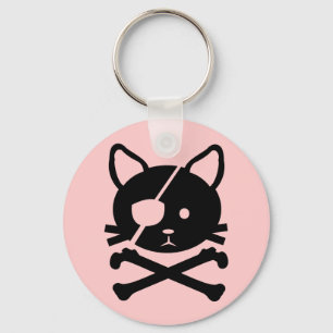 Cat Pirate Sleutelhanger
