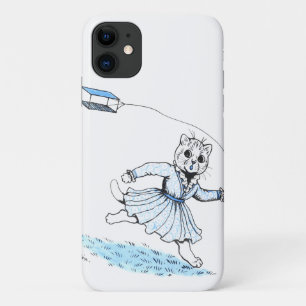 Cat Plays Kite, Louis Wain iPhone 11 Hoesje
