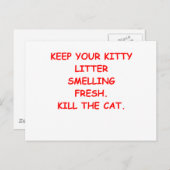 CAT.png Briefkaart (Voorkant / Achterkant)