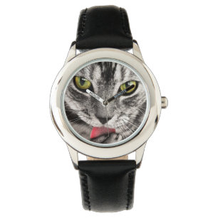 Cat Portrait Horloge