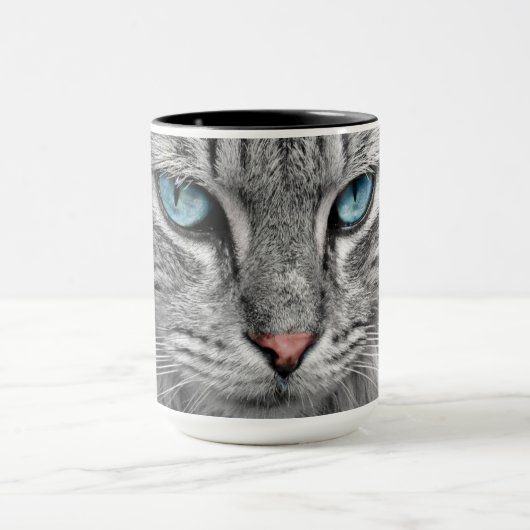 Cat Portrait Koffie Mok (Midden)