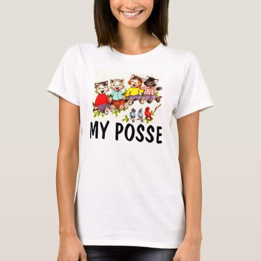 CAT POSSE t-shirts (Voorkant)