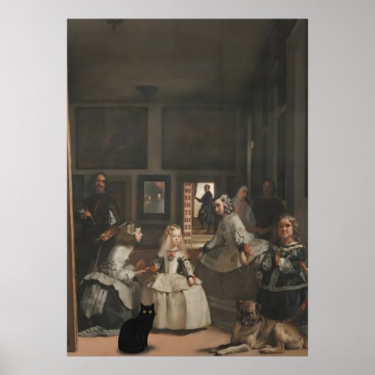 Cat Poster Meninas (Voorkant)