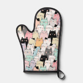 Cat pot holder kitchen mitt  (Recto)