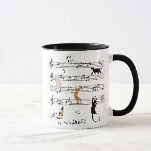 Cat PplayNote Music, Naughty Cat Gift, Cute Cat Mok