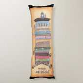 Cat Princess en de Pea Pillow Lichaamskussen (Achterkant (Verticaal))