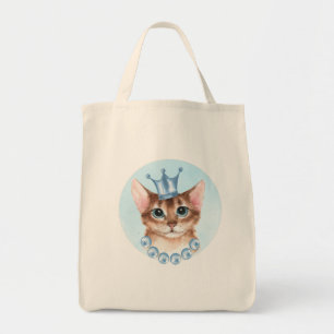 Cat Princess Tote Bag