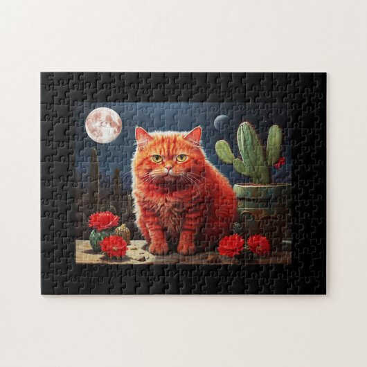 Cat Puzzle Legpuzzel (Horizontaal)