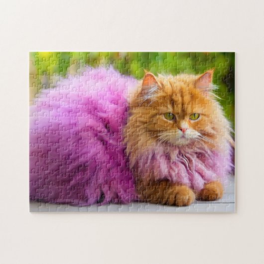 Cat Puzzle Legpuzzel (Horizontaal)