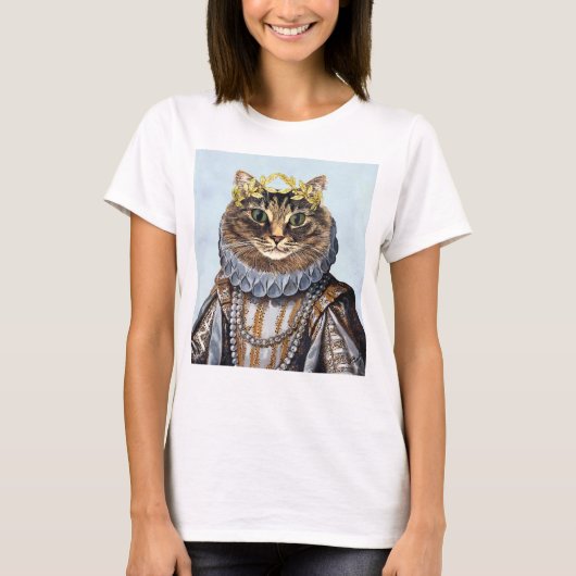 Cat Queen 2 T-shirt (Voorkant)