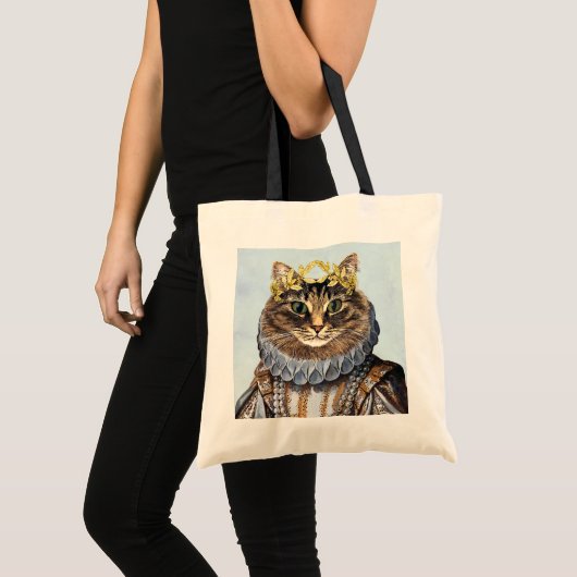 Cat Queen 2 Tote Bag (Voorkant (product))