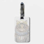 Cat Queen Bagagelabel (Achterkant verticaal)