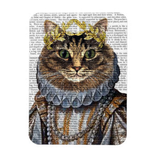 Cat Queen Magneet