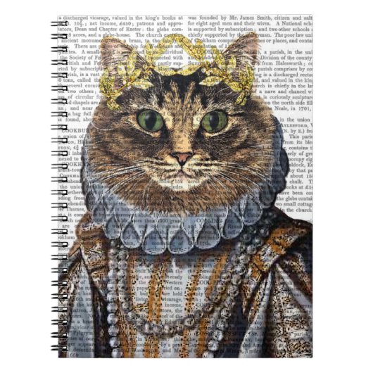 Cat Queen Notitieboek (Voorkant)