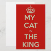 CAT-quote Briefpapier (Voorkant / Achterkant)