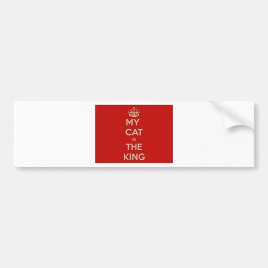 CAT-quote Bumpersticker (Voorkant)