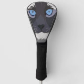 Cat Ragdoll Blue Eyes Kat Golfheadcover (Voorkant)