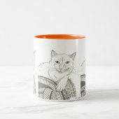 Cat Ragdoll Portrait Mug (Centre)