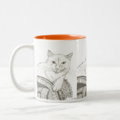 Cat Ragdoll Portrait Mug (Gauche)