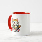 Cat Ramen Mugs (Devant gauche)