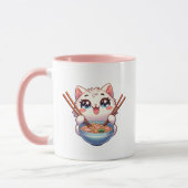 Cat Ramen Mugs (Gauche)