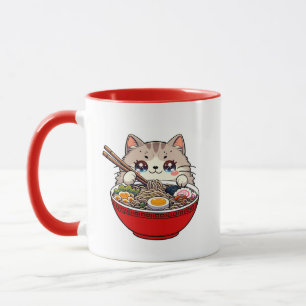 Cat Ramen Mugs