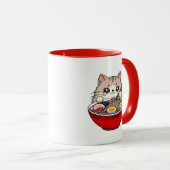 Cat Ramen Mugs (Devant droit)