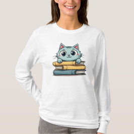 Cat Reads – Schattige Cat T-shirt