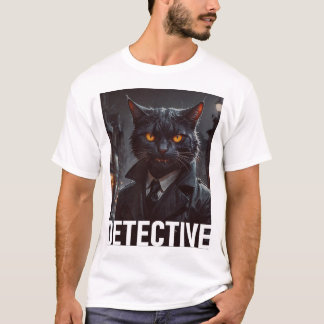Cat rechercheur t-shirt