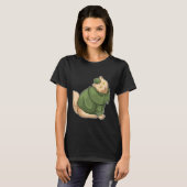 Cat rechercheur t-shirt (Voorkant volledig)