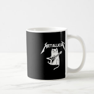 Cat Rock Band Gitaar Leuk Kerstcadeau Koffiemok