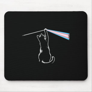 Cat Rock Muziek Trans Pride LGBT Transgender Cat L Muismat