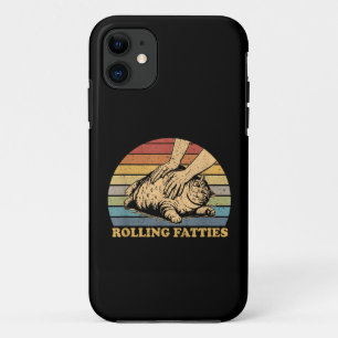 Cat Rolling Fatties Grappig iPhone 11 Hoesje
