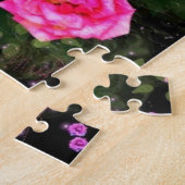 Cat Rose Jigsaw Puzzle - Peinture - Rose (Côté)