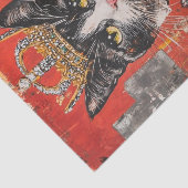 Cat Royal Highness1 Tissuepapier (Detail)