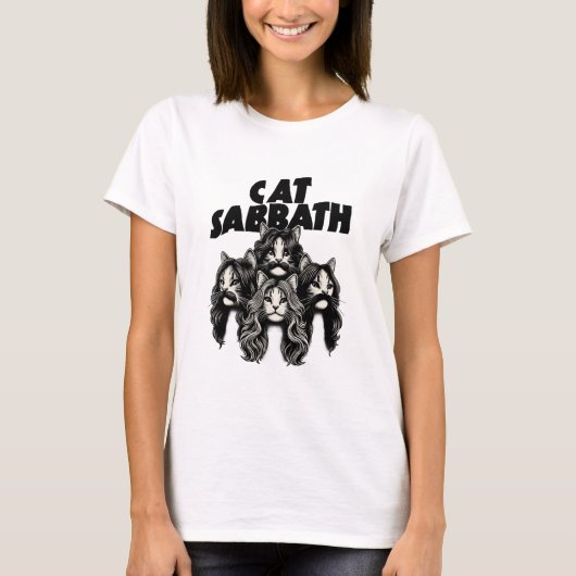 Cat Sabbat T-shirt (Voorkant)