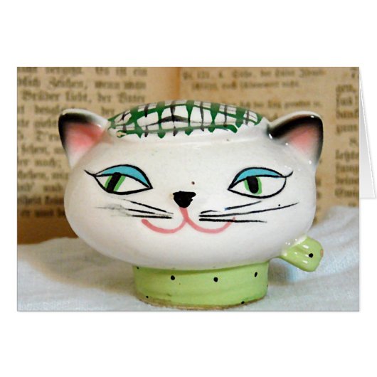 Cat Salt Shaker uit 1958 (Voorkant Horizontaal)