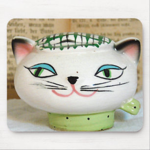 Cat Salt Shaker uit 1958 Muismat