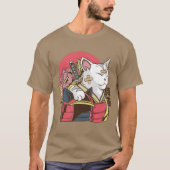 Cat Samurai T-shirt (Voorkant)