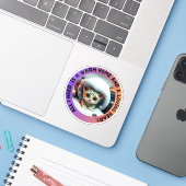 Cat Saver ST2 Sticker (Laptop met iPhone)