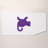 Cat Says Hallo Badhanddoek (Badhanddoek)