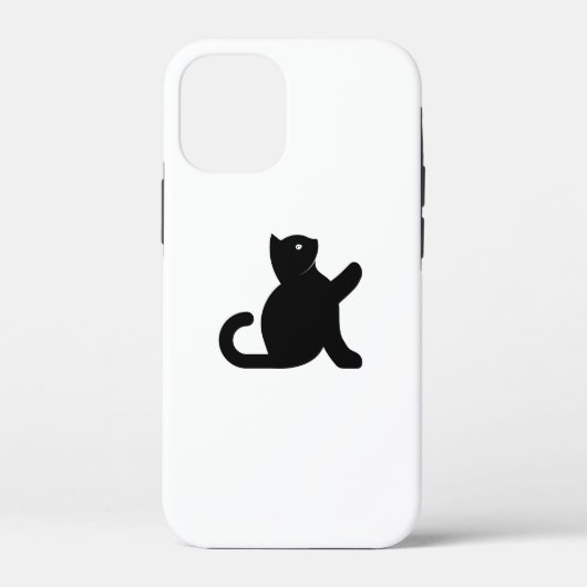 Cat Says Hallo Case-Mate iPhone Case (Achterkant)