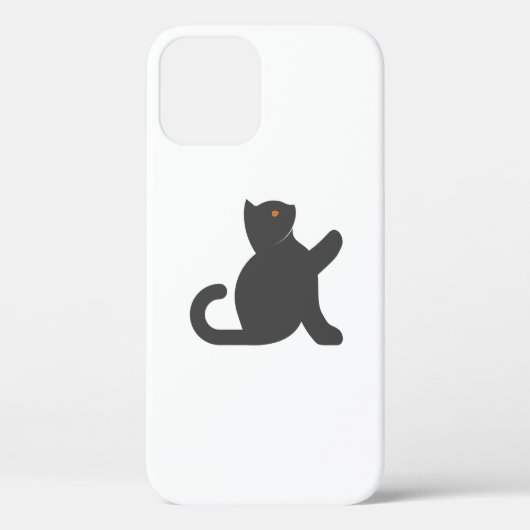 Cat Says Hallo Case-Mate iPhone Case (Achterkant)
