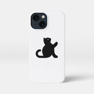 Cat Says Hallo iPhone 13 Mini Hoesje