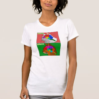 "Cat Scan" - de Abyssische hersenen T-shirt