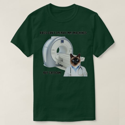 CAT-SCAN T-SHIRT (Design voorkant)