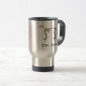 Cat Scan Travel Mug Reisbeker (Voorkant rechts)